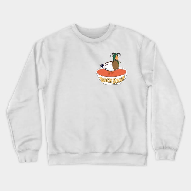 Duck Soup - Marx Bros Crewneck Sweatshirt by SmerkinGherkin